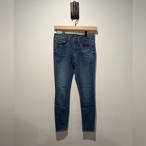 Aeropostale Denim Blue Skinny Jeans 0
